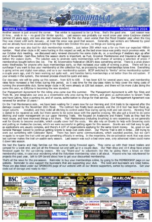 Newsletter - Nov 2024